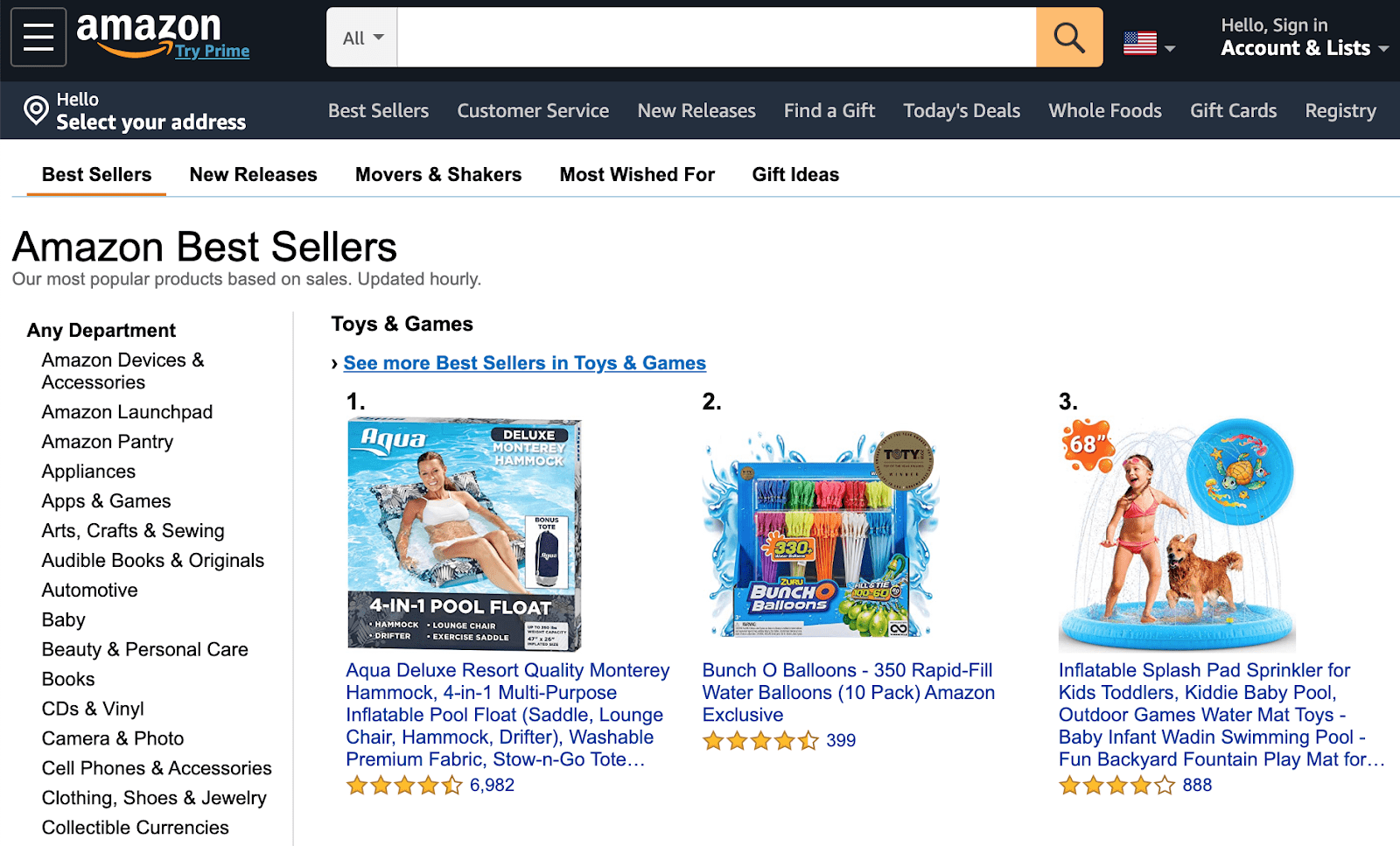 how to build ecommerce website with amazon best selling products 